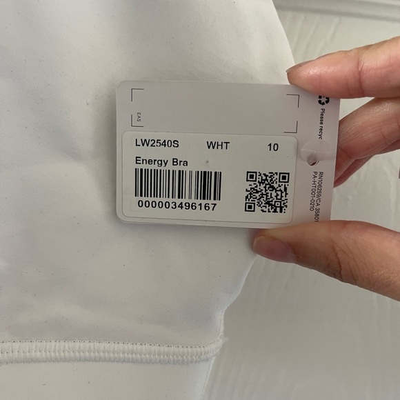 NWT lululemon Energy Bra - Picture 3 of 3